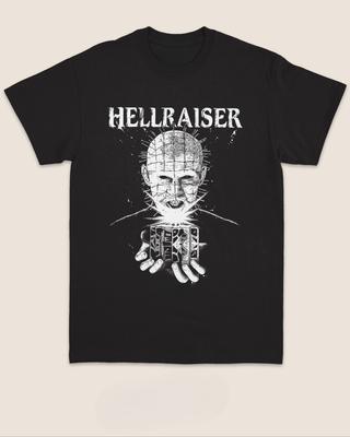Hellraiser Пинхед Ретро Хоррор Фильм Футболка для Унисекс WoUnisex LaUnisext Конфигурация Графическая Футболка Готическая Страшная Классическая Повседневная Верх