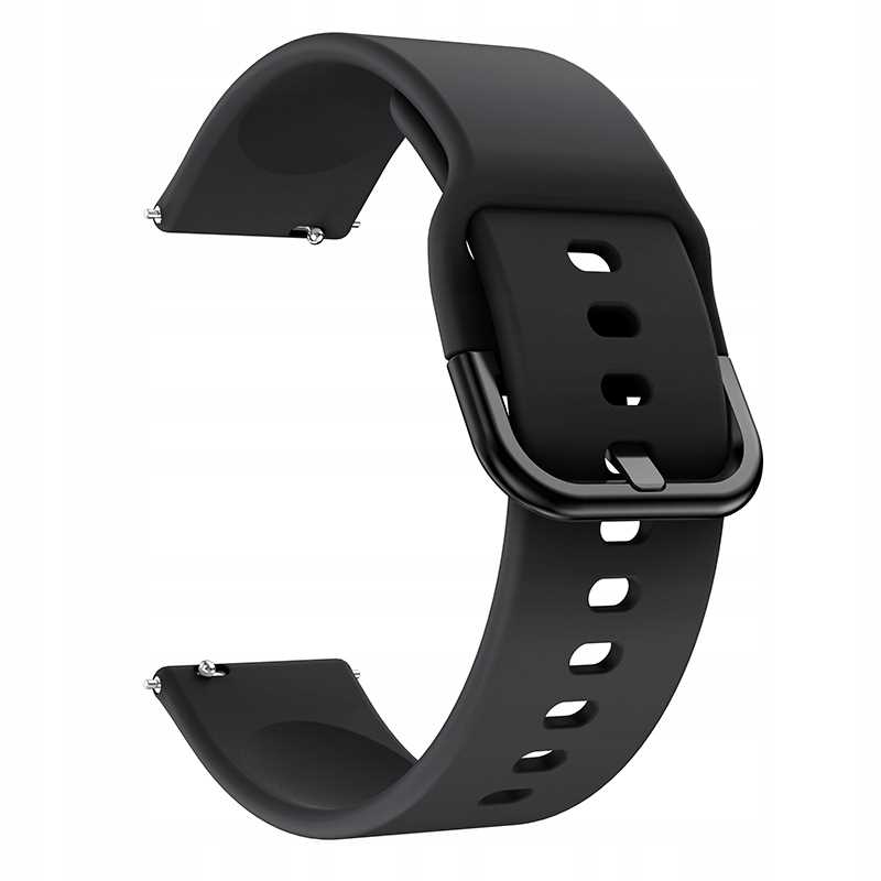 Sc Silicone Band 22Mm Black