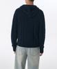 Musinsa Standard Aran Cable Knit Hooded Zip-Up [Navy]