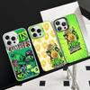 Чехлы для телефона Plants Vs Game Z-Zombies для IPhone 17 16 15 14 13 12 11 Plus Pro Max Цветной чехол