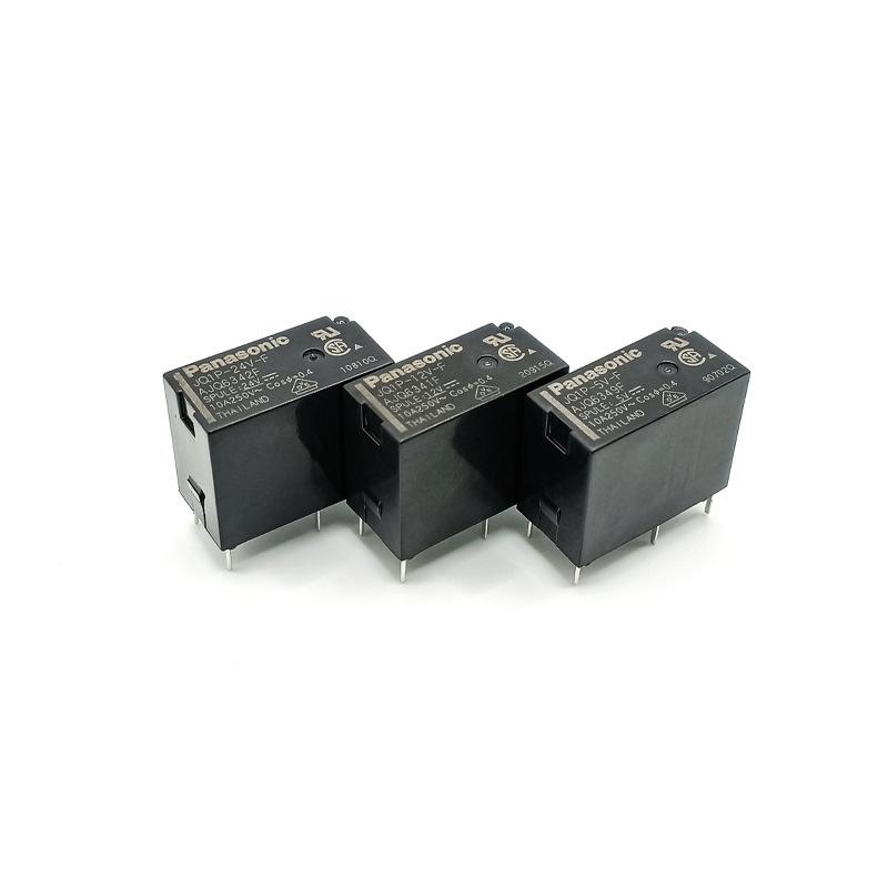 Panasonic JQ1P Series 5-Pin 10A Relay: Available in 12V, 24V, and 5V Versions