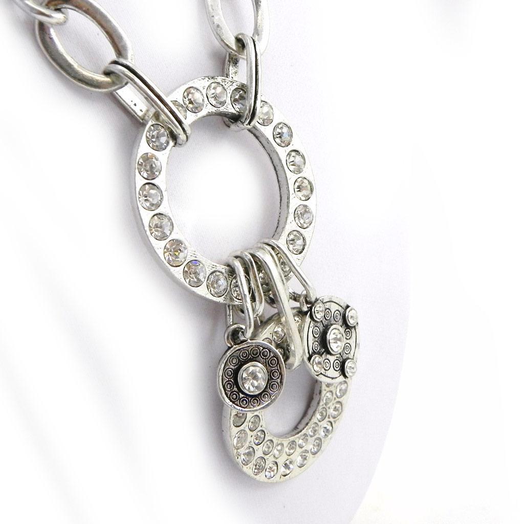 Les Trésors De Lily [C7663] - Серебряное дизайнерское колье «Королева»