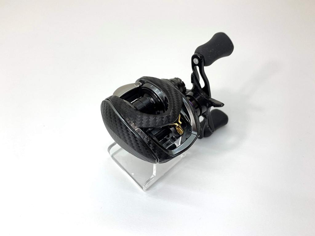 Кастомная 25 Steez Limited CT Кастомная наклейка от Yoroi Защита от царапин для бейткастинговых катушек SEAT.JP (CTSVTW) - (Чёрный, для левой руки)