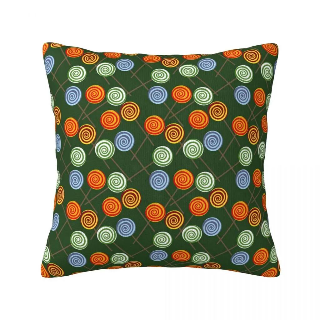 Наволочка с конфетами и кукурузой, новинка, принт, объятия, молния, весенний универсальный чехол