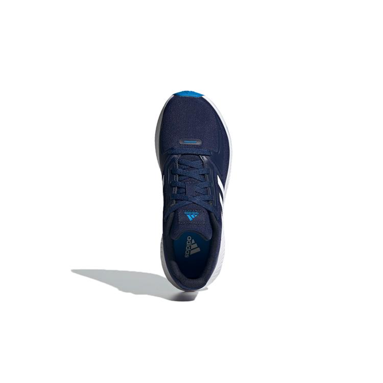 adidas Runfalcon 2.0 K Удобные Нескользящие Износостойкие Низкие Детские Беговые Кроссовки Темно-синие Детские GX3531