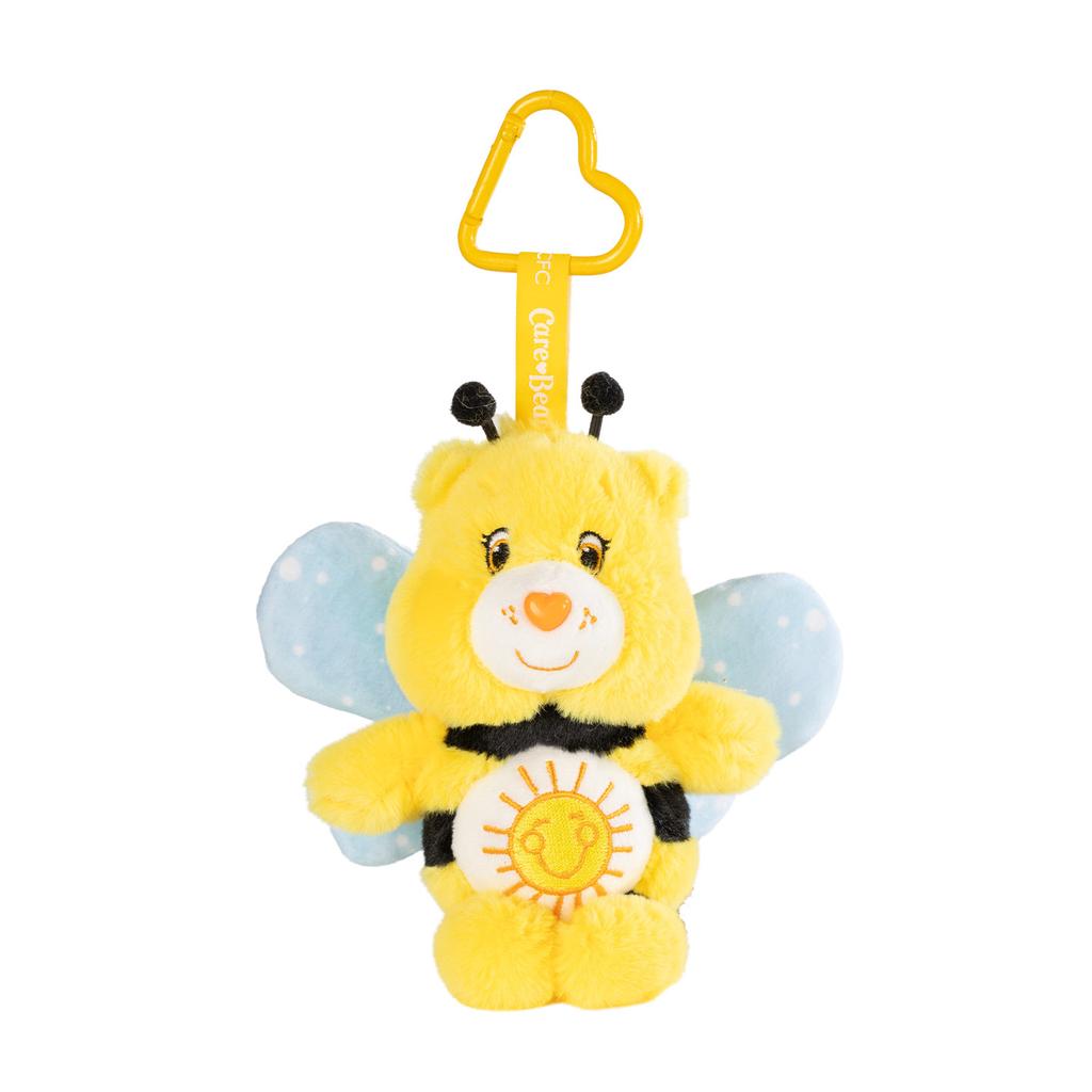 Genuine 15cm Carebears Butterfly Keychain Love Bear Plush Pendant Toy Surprise Holiday Gift