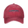 Fountain Of Youth Is Go Fast Boats Washed Denim Cap Casual Baseball Caps Adjustable Hat Summer Unisex Baseball Hats