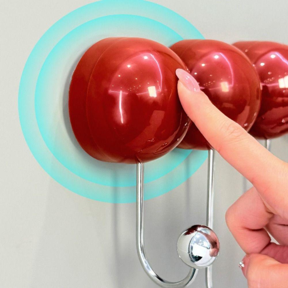 Door Hanger No Marks Suction Cup Hook Removable Multifunctional Wall-Mounted Hook Durable Clothes Storage Rack Kitchen