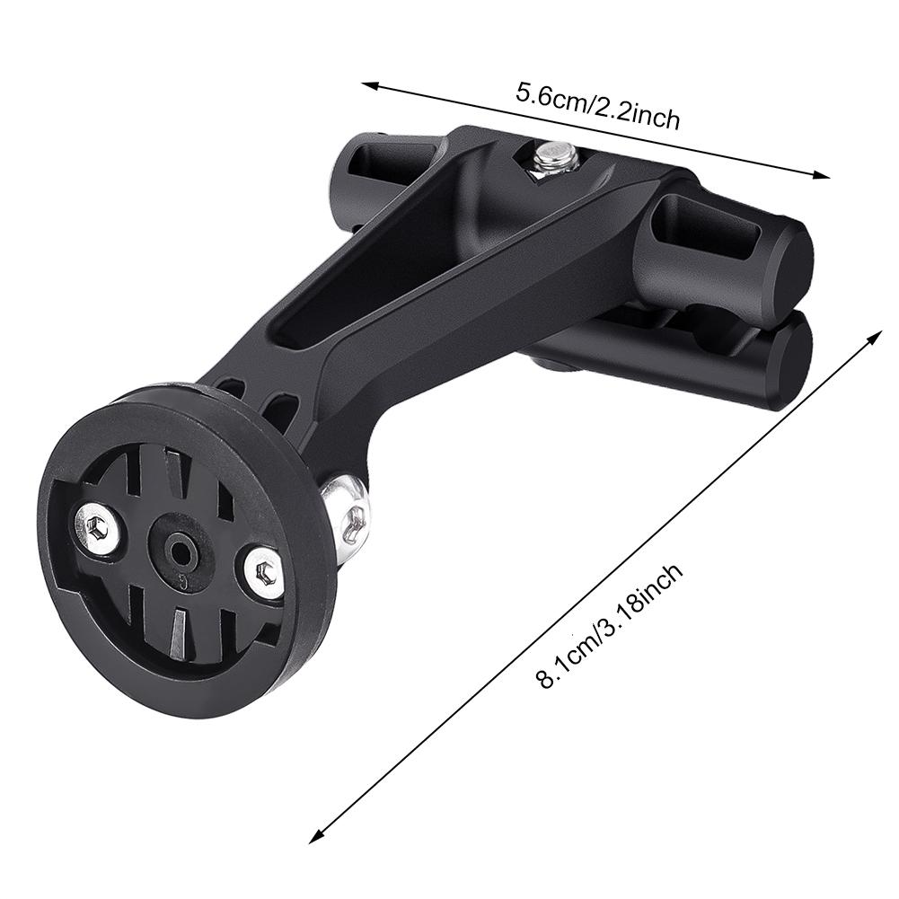 Bicycle Saddle Rail Rear Light Bracket Seatpost Mount Bicycle Taillight Saddle Rail Mount for Garmin Varia Radar/Action Camera