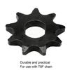 T8F 9T Chain Sprocket 10×8.5mm Inner Diameter Metal Sprocket Motor Sprocket  Electric Bicycle