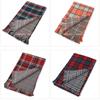 Korean Version Autumn and Winter Men's and Women's Thousand Bird Plaid Double-sided Scarf, Shawl, Scarf