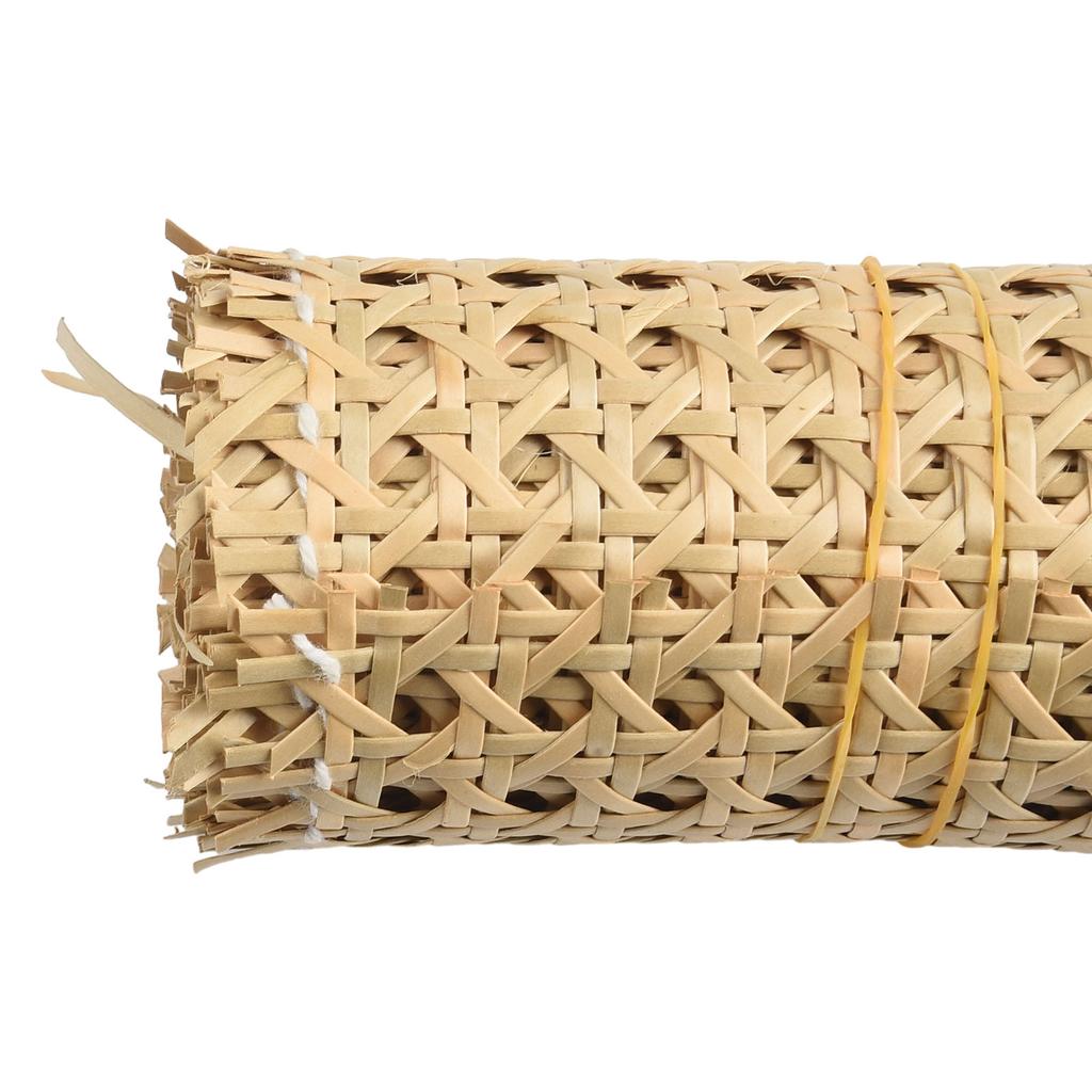 Ротанговая сетка в рулоне, плетение для плетения стульев и мебельных проектов DIY, доступна в нескольких размерах для индивидуального применения