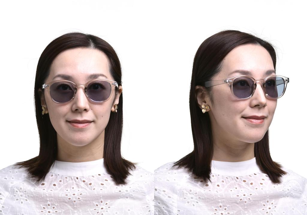 Солнцезащитные очки az Wellington с защитой от ультрафиолета или более TR с дужкой светлого цвета, дымчатые [лейбл FaceTrick] 99,9% серый/светлый AZ1102-11