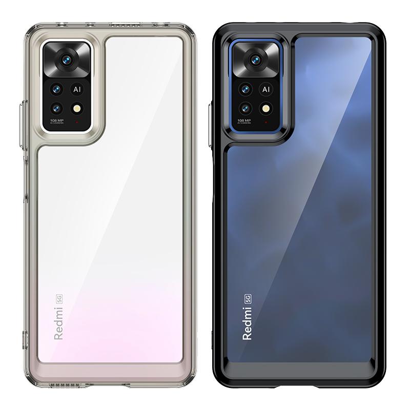 Прозрачный акриловый чехол для Xiaomi Redmi Note 11 Pro 5g 11s 10a 9c 10c K40 K50 K40s Mi 12 12x Poco F4 C40 X4 Pro M4 F3