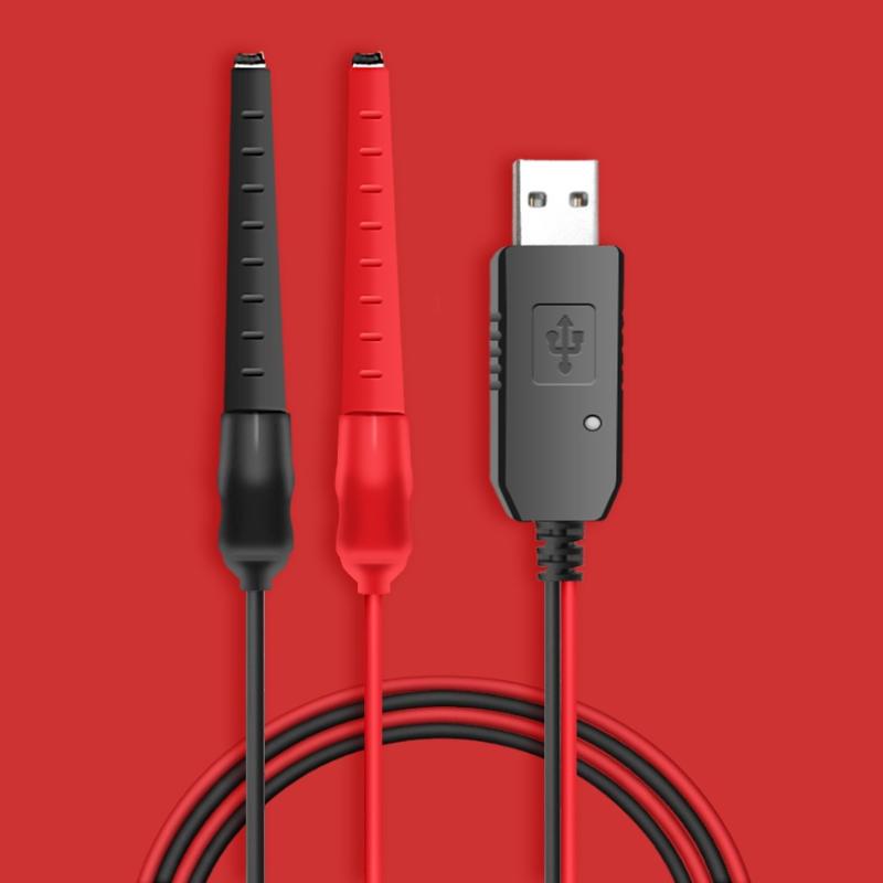 1 шт. Универсальный USB-кабель для зарядки для раций Uv-5R Uv-82 Bf-888S Tyt Retevis с индикатором, аксессуар для рации