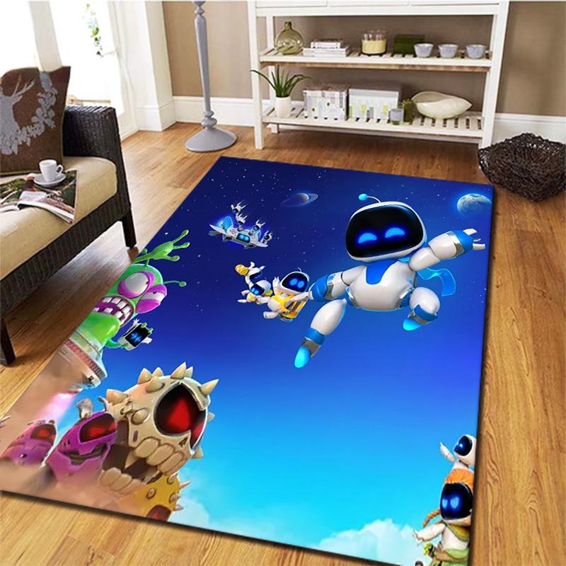 ASTRO BOT Carpet Rug for Living Room Bedroom Home Sofa Decoration,Kids play Non-slip Floor Mat