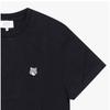 MaiSon KiTSune Нашивка с головой серой лисы Мужская S Футболка Pm00108kj7025