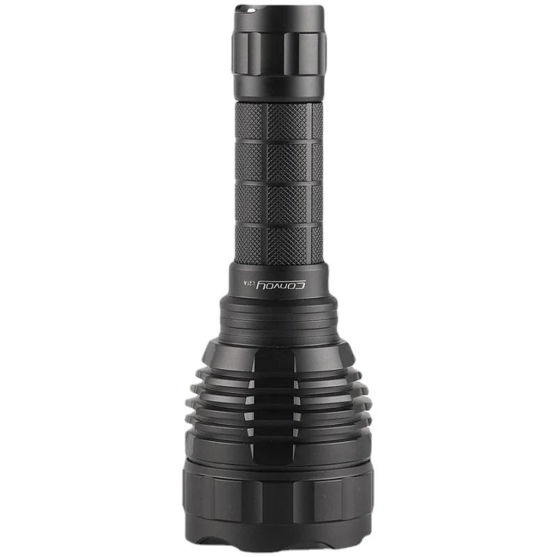 Convoy High Power Flashlight KW CULPM1.TG 8A 2300LM Driver Range 1190M Tactical Torch Light for Hunting Camping
