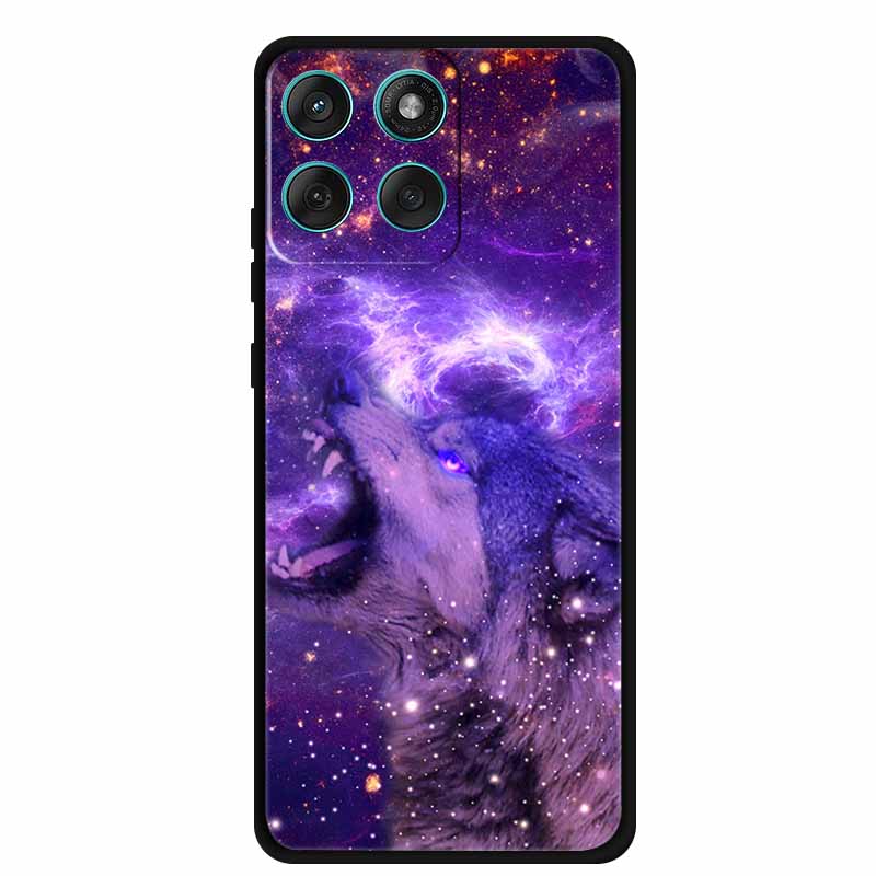 For Motorola Edge 60 Fusion Case XT2503-4 Wolf Lion Soft TPU Silicone Phone Cover for Motorola Edge 60 Fusion Case Fundas Coque