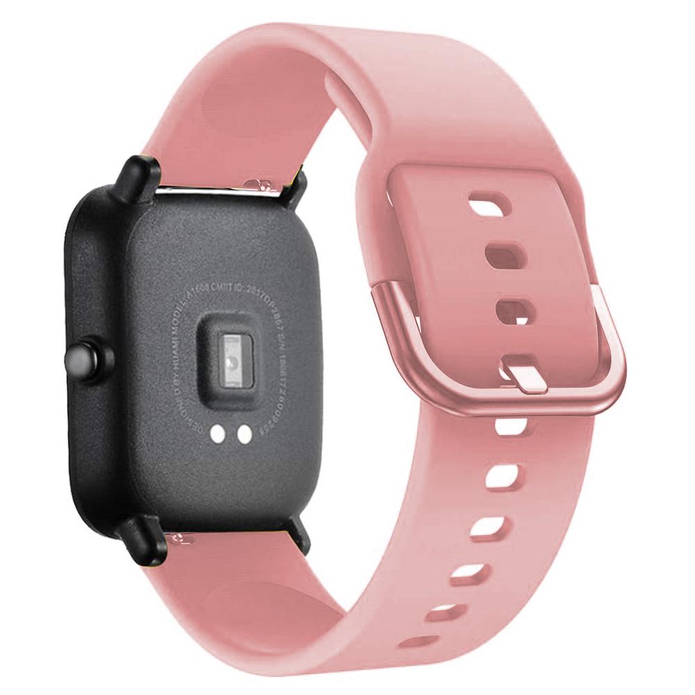 Силиконовый ремешок 20 мм/22 мм Для Amazfit GTS/2/2e/4/3/GTS2 Mini/GTR 4/47 мм/GTR2/2e/stratos 2 Браслет для часов Amazfit bip 6 5 3 ремешки
