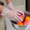 200Pcs 9 Inch Disposable Transparent TPE Gloves Home Food