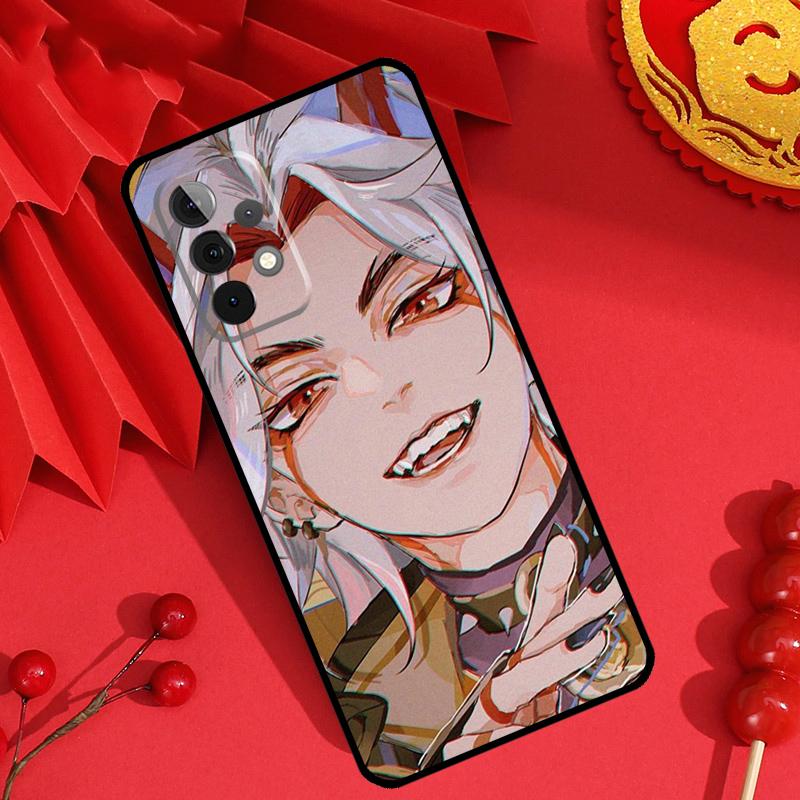 Чехол Genshin Impact Аратаки Итто для Samsung Galaxy M21 M31 M35 M12 M13 M14 M15 M06 M16 M36 M56 M53 M32 M52 M55 M34 M54