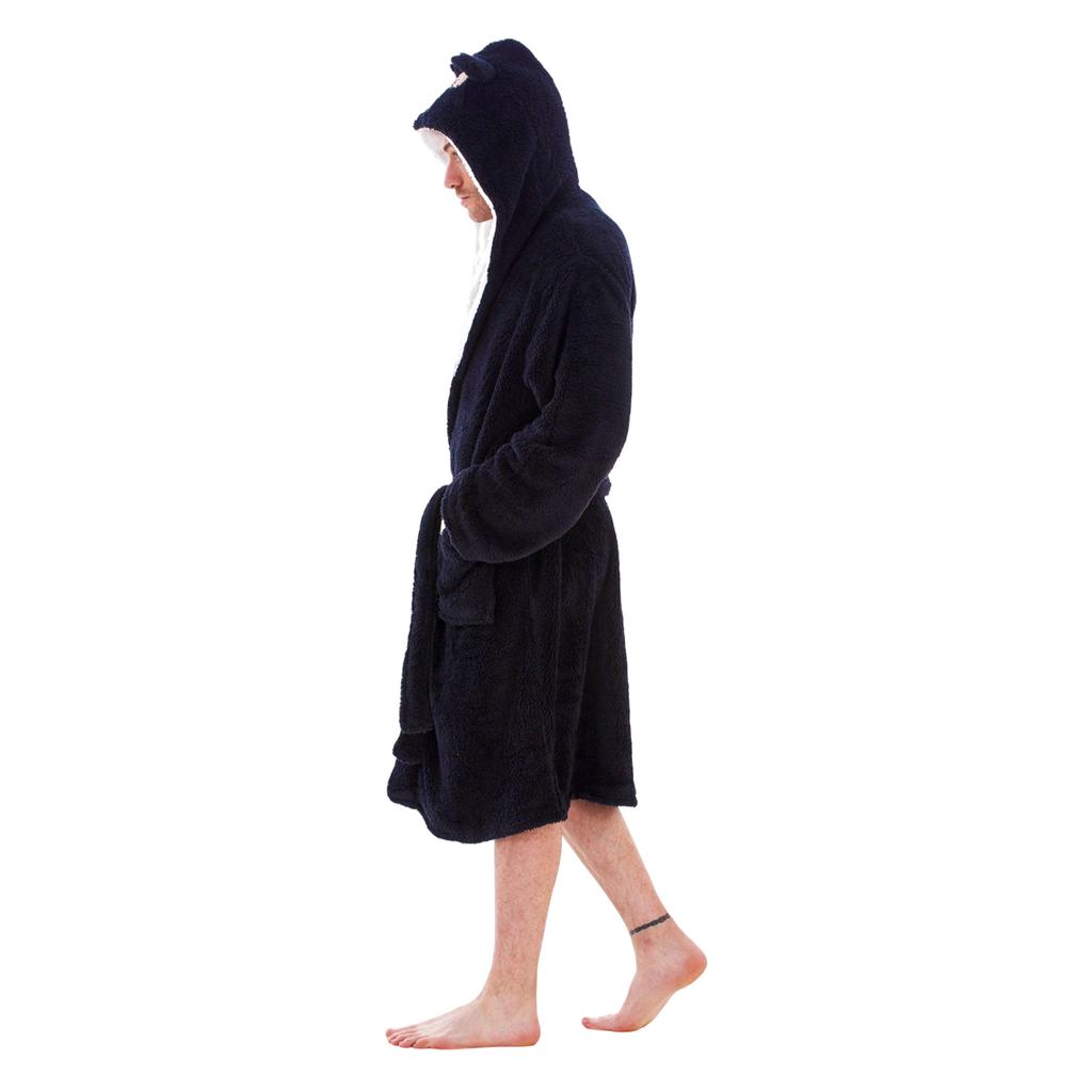 Мужской флисовый халат Keanu с головой гориллы