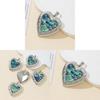 Copper Jewelry Pendant With Heart Shape Collage Box For Crafting Enthusiasts