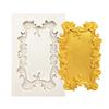 Po Frame Mirror Силиконовая форма Инструменты из смолы Сахарная поделка Форма для выпечки кексов Инструменты для украшения тортов из помадки