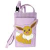 Pokemon Wallet Shoulder Bag Eevee Die-Cut PM-4504-PUR