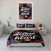 Floral mandala and leaves. Bedding sets Duvet cover sets Duvet covers Pillowcases(1 * Duvet Cover 2 * Pillowcases without duvet insert)