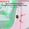 4pcs Absorber Silicone Car Door Lock Buckle Anti-collision Protective Cover For HiPhi Z HiPhi X HiPhi Y HiPhi A Auto Accessories