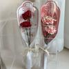 10pcs Transparent Flower Packaging Bags Romantic Flower Arrangement Bags  Flowers Wrapping Gift