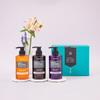Holiday 3-piece Gift Set (shampoo + Treatment + Body Wash), Korean Cosmetics with Good Fragrance