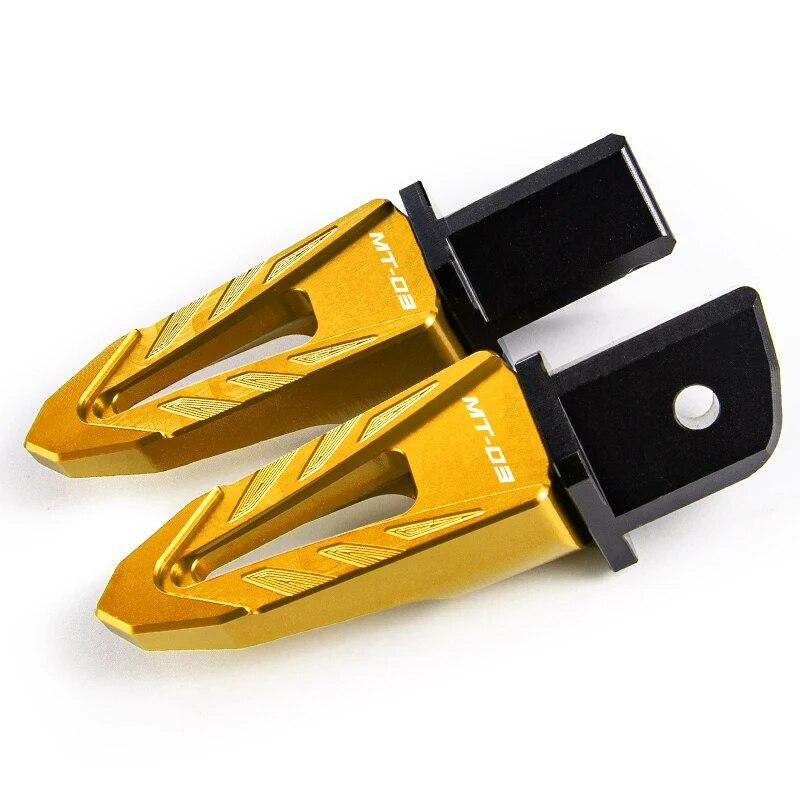 Для Yamaha MT-03 MT 03 MT03 2015 2016 2017 2018 мотоцикл задние ступеньки пассажирские ступеньки аксессуары высокого качества