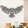 New 1PCs Cartoon Owl Animal Wall Sticker Bedroom Living Room Study Background Creative Decorative Sticker Wall Decor