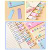 120 Sheets Kawaii Animal Sticky Note Classified Index Sticker Label Bookmark