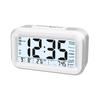 English Talking Clock Speaking Time and Temperature Digital Bedroom Snooze Alarm with Thermometer for Kid Children Wake Up