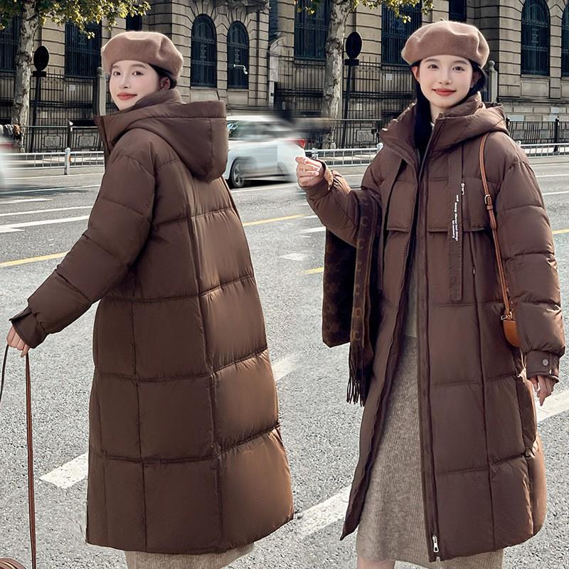Womens Long Padded Winter Coat Loose Fit Thick Slim Fashion Outerwear
