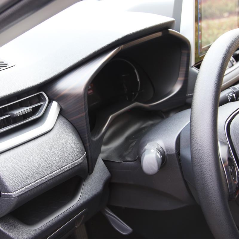 ABS углеродное волокно Декоративная рамка приборной панели Отделка Рамка панели приборов Отделка Крышка для Toyota