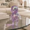 Babies Stress Relief Toy Glitter Toy, Clear Baby Doll Squeeze Soft Stretchy Sensory Fidget Relaxing Gift for Adults Kids, Party Favors Adult Hand Ball