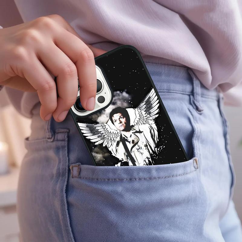 Castiel WINCHESTER Supernatural Phone Case For IPhone 18 17 Air 15 16e 14 13 Pro Max Coque 12 11 Pro Max PLUS cover
