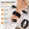 Нейлоновый эластичный ремешок для Google Fitbit Air, сменные ремешки для фитнес-трекера, регулируемый для Google Fitbit Air