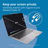 Magnetic Privacy Screen for 13.6" MacBook Air (2022 and Newer) 13.3" 14" 15" 16" Removable Laptop Privacy Filter Shield and Anti-Glare Protector