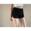 Jeans Women's Summer Skinny Shorts High Waisted, Small Slit Hip Lift Pants