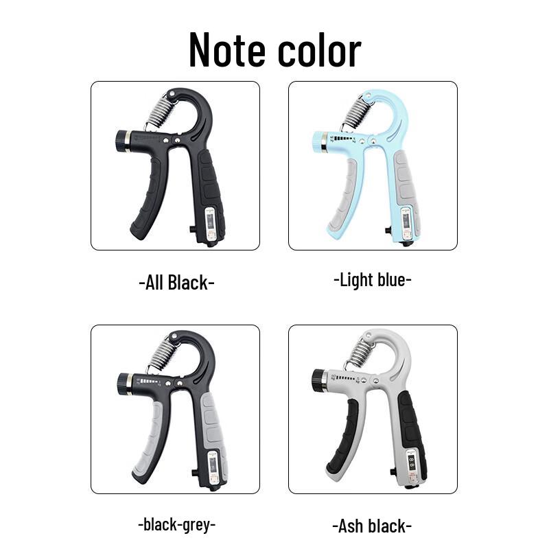 Adjustable Hand Grip Strengthener with Counter
