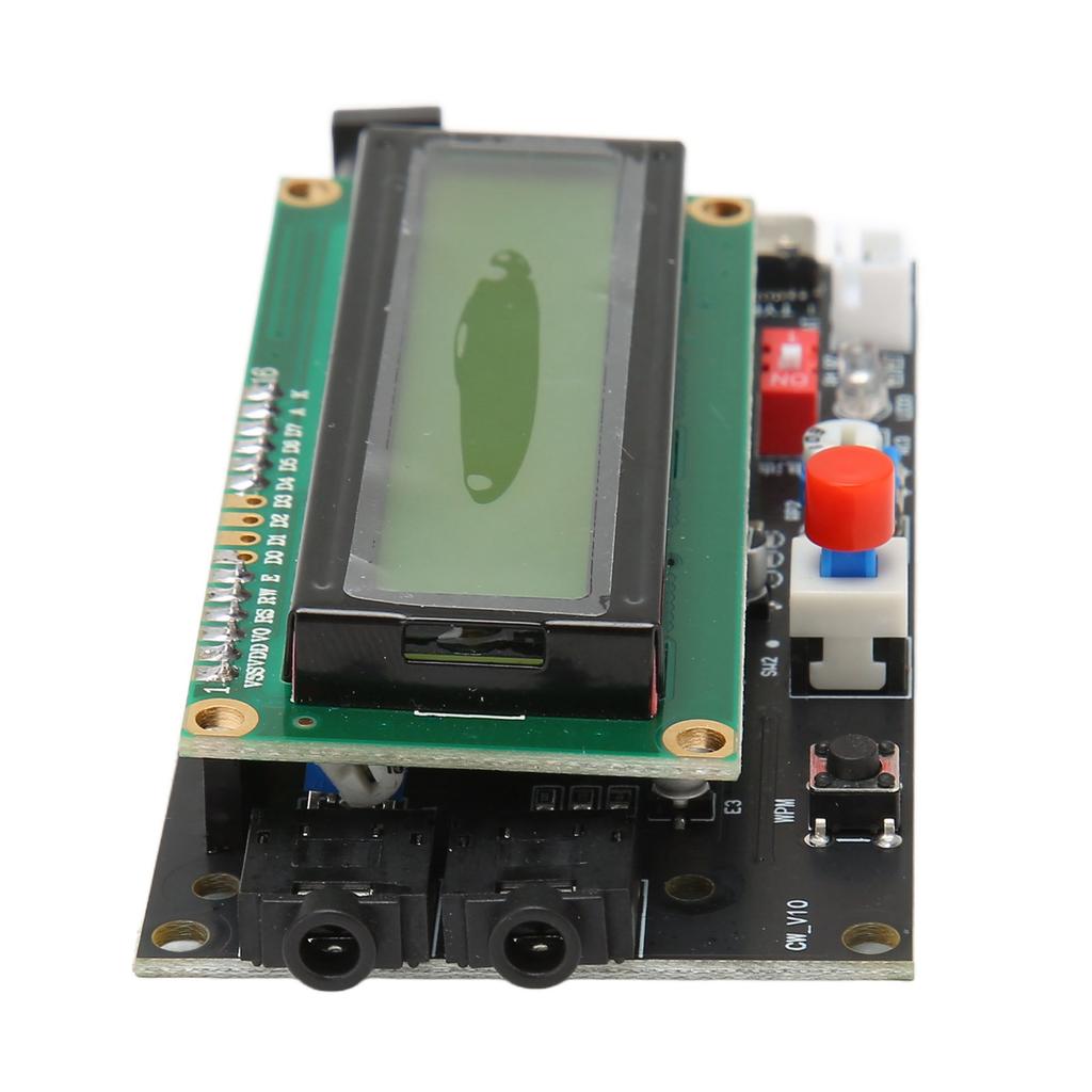 Ham Radio Essential CW Decoder LED Display Morse Code Reader Translator for Outdoor DC7‑12V 500mA