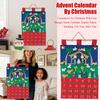 Advent Calendar By Christmas. Countdown To Christmas With Cute Manger Scene Calendar. Quality Fabric Stitching. Use Year After Year