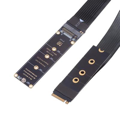 Кабель-удлинитель cablecc NVME PCI Express NGFF Папа-Мама для материнской платы SSD 30 см PCI-E 4.0 M-Key 2230/2242/2260/2280