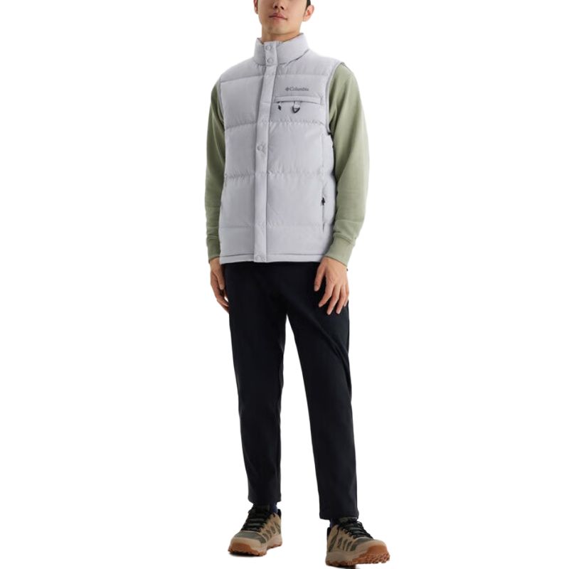 Columbia Transit Vest Unisex Silver White WE4104-075